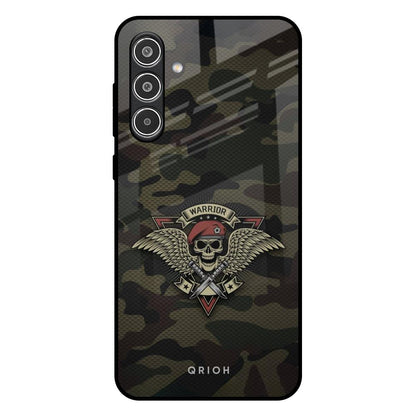 Army Warrior Samsung Galaxy A56 5G Glass Back Cover Online