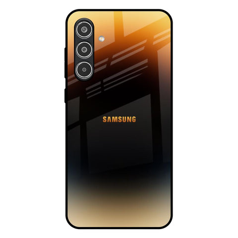 Grainy Yellow Samsung Galaxy A56 5G Glass Back Cover Online