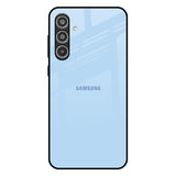 Pastel Sky Blue Samsung Galaxy A56 5G Glass Back Cover Online