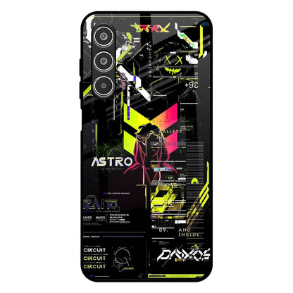 Astro Glitch Samsung Galaxy A26 5G Glass Back Cover Online