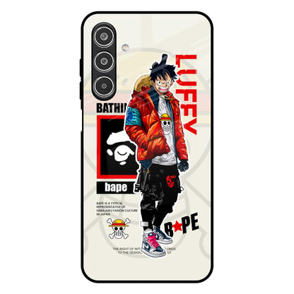 Bape Luffy Samsung Galaxy A26 5G Glass Back Cover Online
