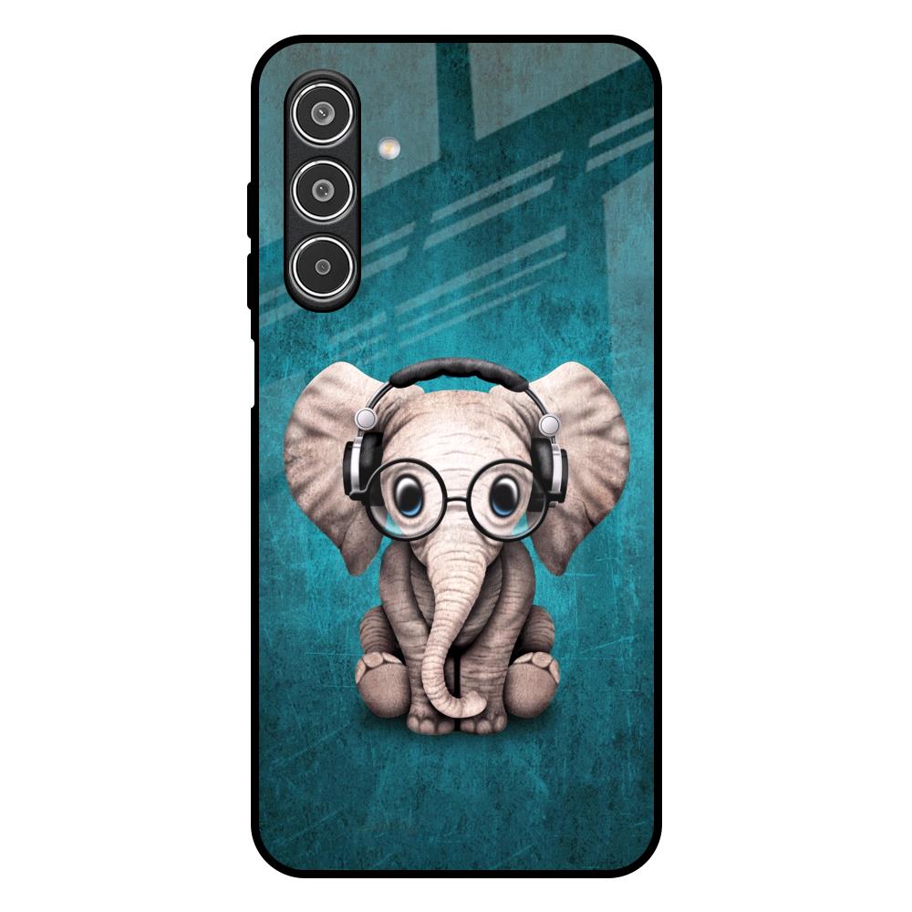 Adorable Baby Elephant Samsung Galaxy A26 5G Glass Back Cover Online