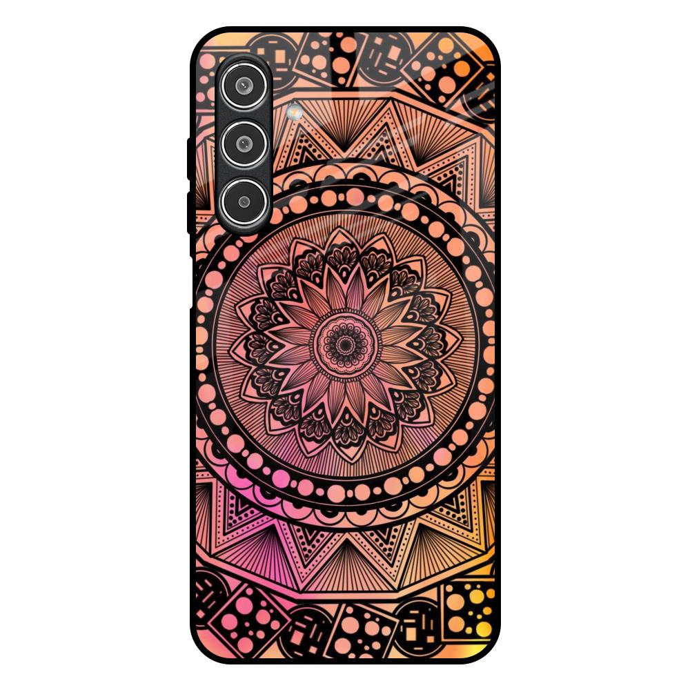 Floral Mandala Samsung Galaxy A26 5G Glass Back Cover Online