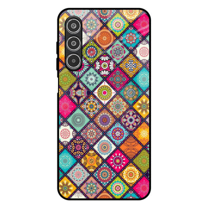 Multicolor Mandala Samsung Galaxy A26 5G Glass Back Cover Online