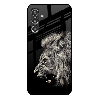 Brave Lion Samsung Galaxy A36 5G Glass Back Cover Online