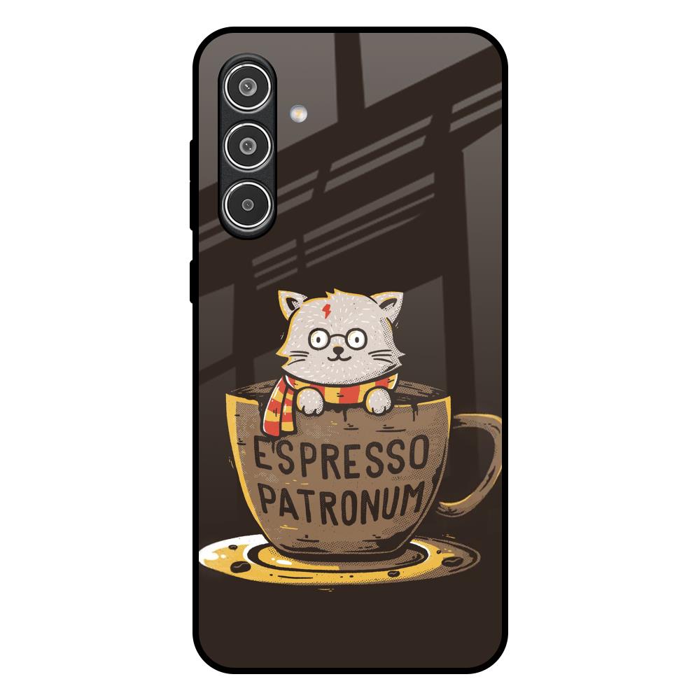 Tea With Kitty Samsung Galaxy A36 5G Glass Back Cover Online