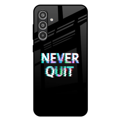 Never Quit Samsung Galaxy A36 5G Glass Back Cover Online