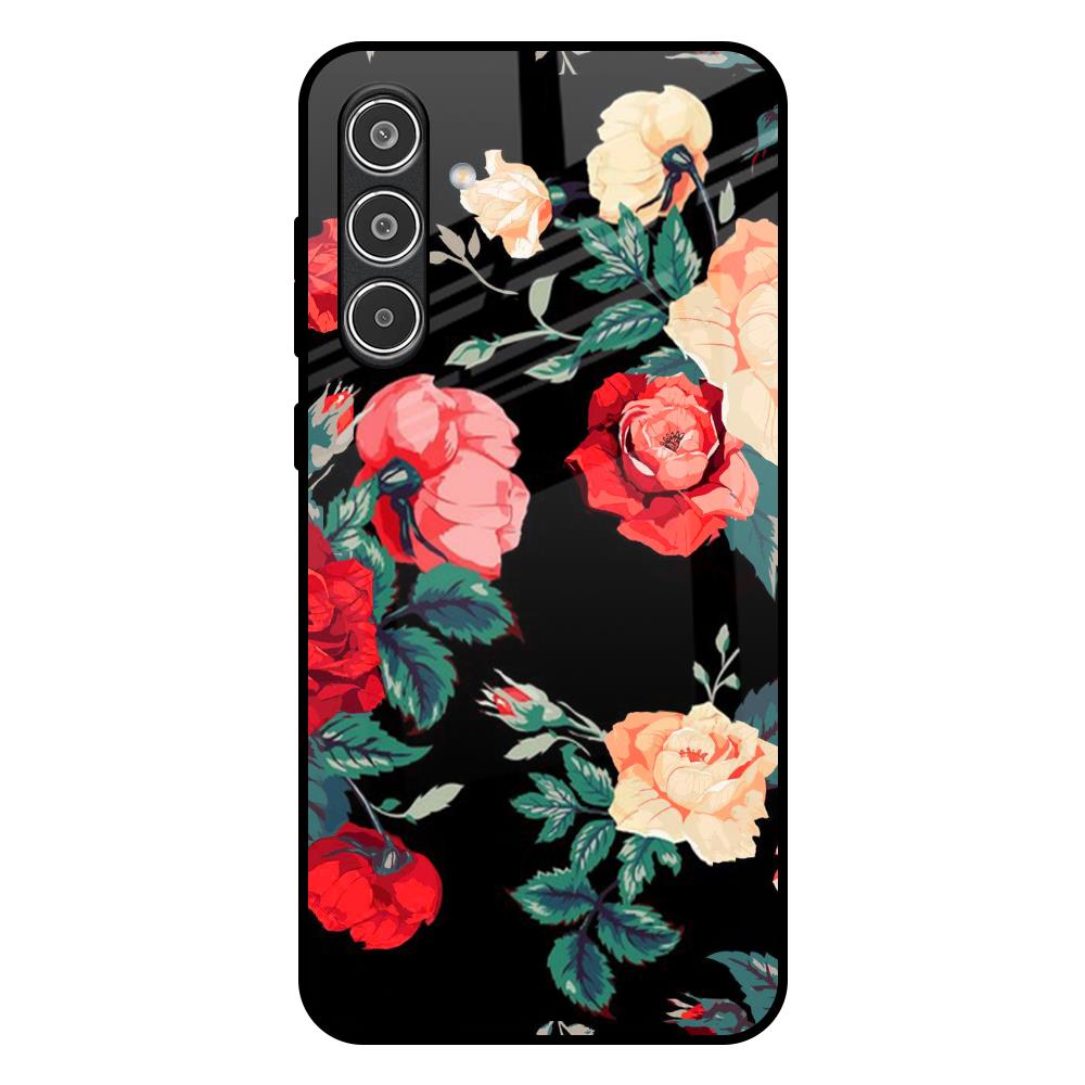 Floral Bunch Samsung Galaxy A36 5G Glass Back Cover Online