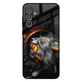 Aggressive Lion Samsung Galaxy A36 5G Glass Back Cover Online