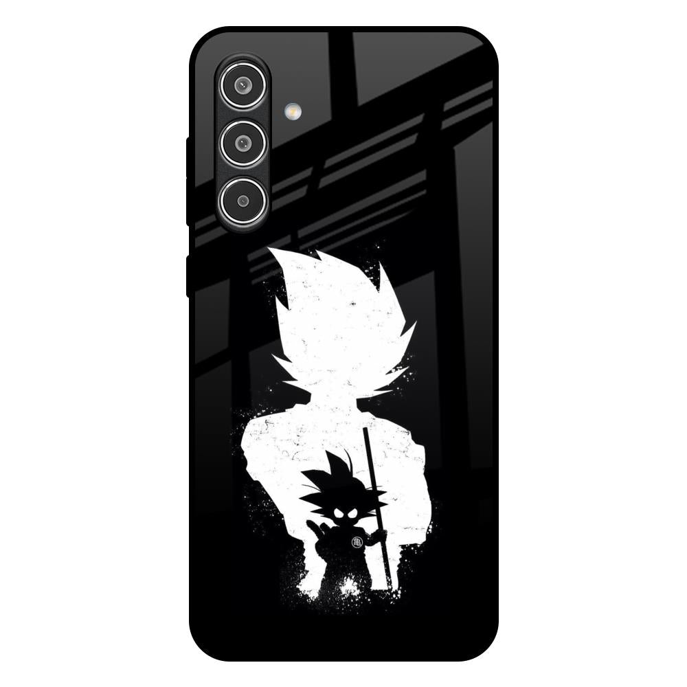 Monochrome Goku Samsung Galaxy A36 5G Glass Back Cover Online