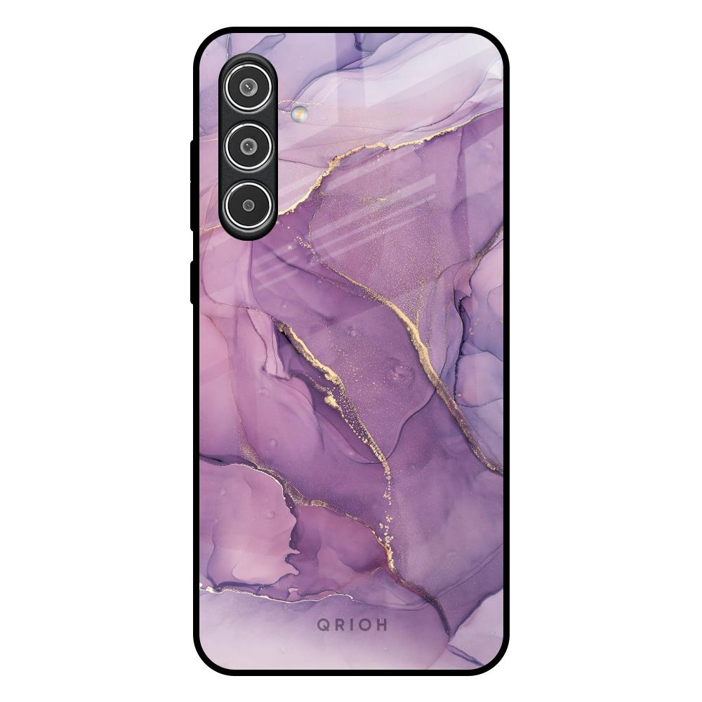 Purple Gold Marble Samsung Galaxy A36 5G Glass Back Cover Online