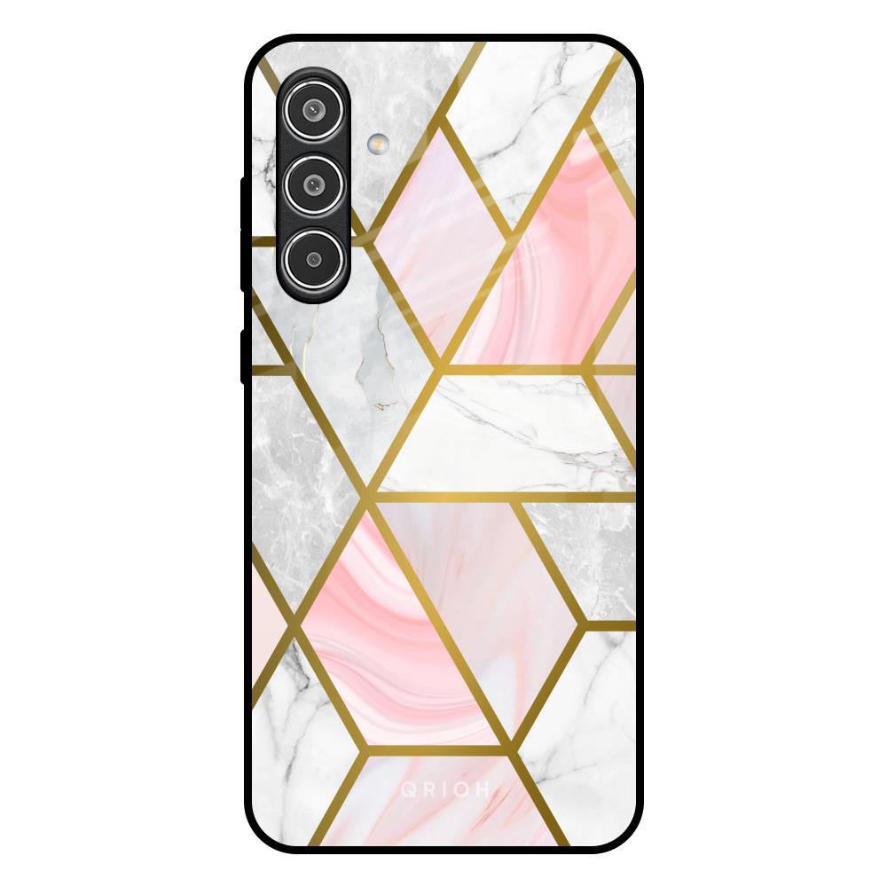Geometrical Marble Samsung Galaxy A36 5G Glass Back Cover Online