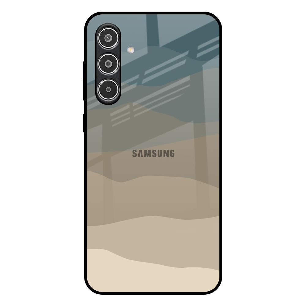 Abstract Mountain Pattern Samsung Galaxy A36 5G Glass Back Cover Online