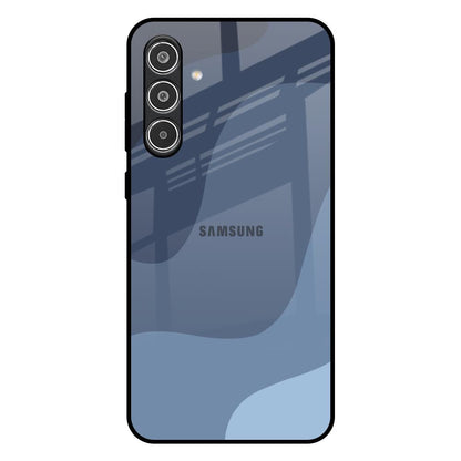 Navy Blue Ombre Samsung Galaxy A36 5G Glass Back Cover Online