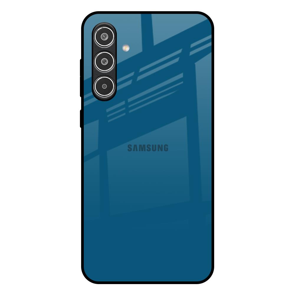 Cobalt Blue Samsung Galaxy A36 5G Glass Back Cover Online