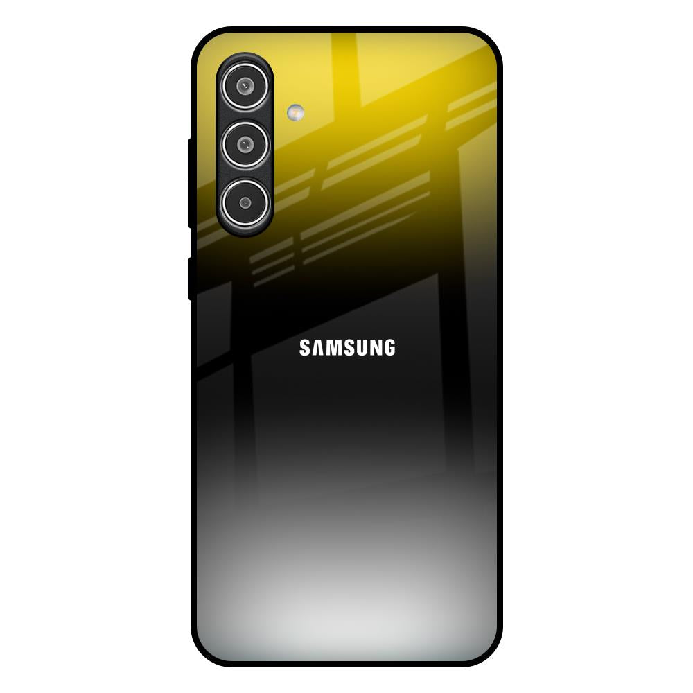 Yellow Shadow Samsung Galaxy A36 5G Glass Back Cover Online