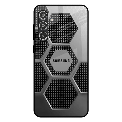 Hexagon Style Samsung Galaxy A36 5G Glass Back Cover Online