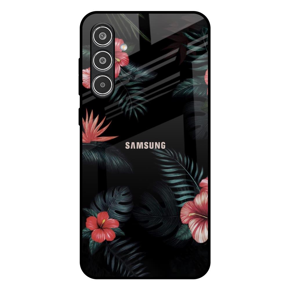 Tropical Art Flower Samsung Galaxy A36 5G Glass Back Cover Online