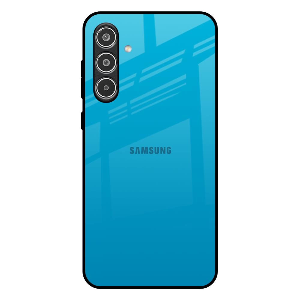 Blue Aqua Samsung Galaxy A36 5G Glass Back Cover Online