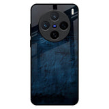 Dark Blue Grunge Vivo X200 5G Glass Back Cover Online