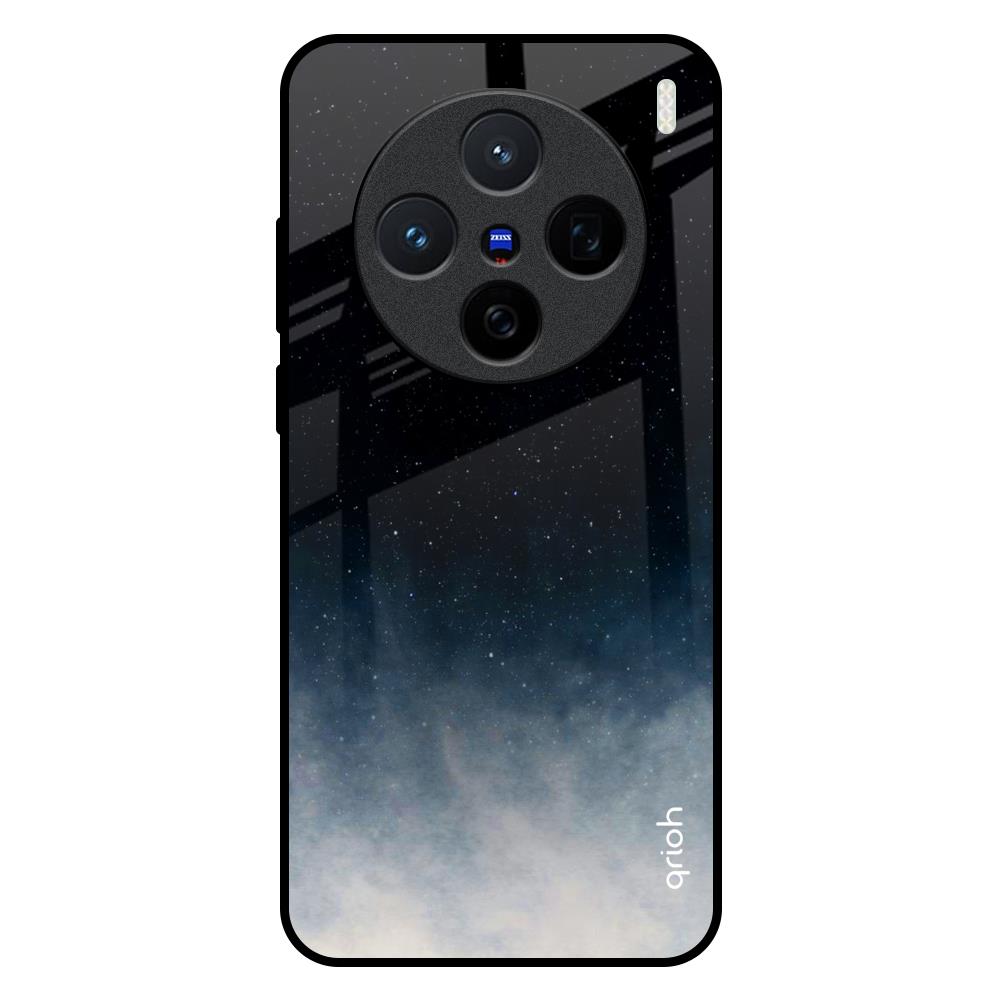Black Aura Vivo X200 5G Glass Back Cover Online