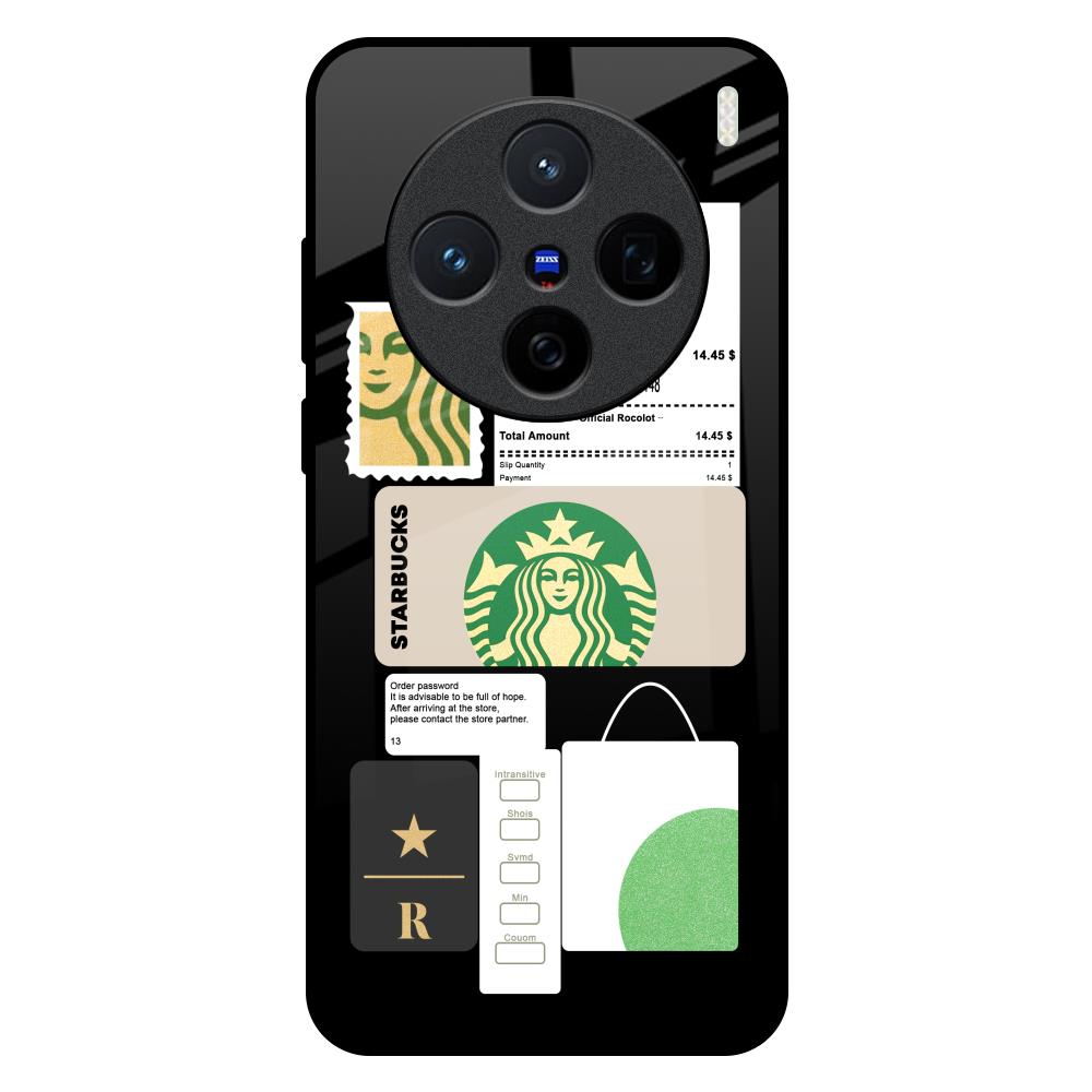 Coffee Latte Vivo X200 5G Glass Back Cover Online