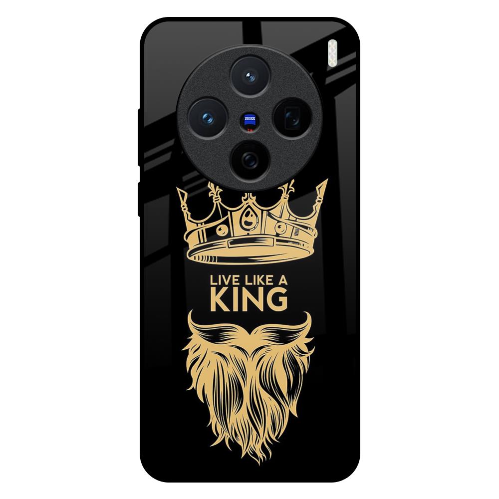 King Life Vivo X200 5G Glass Back Cover Online