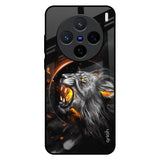 Aggressive Lion Vivo X200 5G Glass Back Cover Online