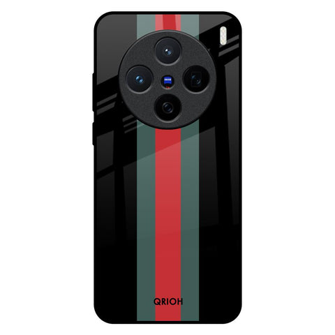 Vertical Stripes Vivo X200 5G Glass Back Cover Online