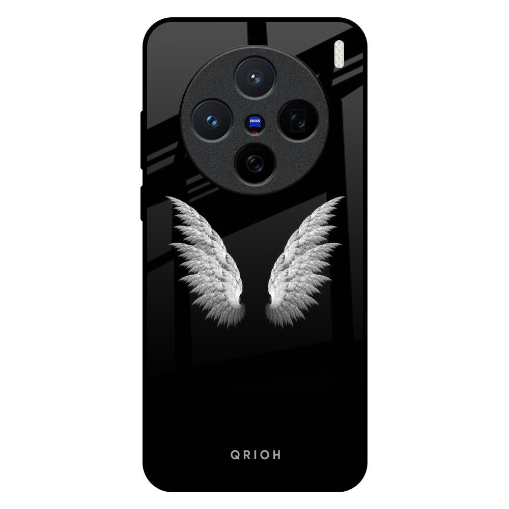 White Angel Wings Vivo X200 5G Glass Back Cover Online