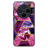 Electroplated Geometric Marble Vivo X200 5G Glass Back Cover Online