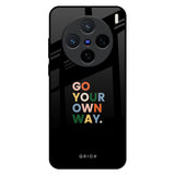 Go Your Own Way Vivo X200 5G Glass Back Cover Online