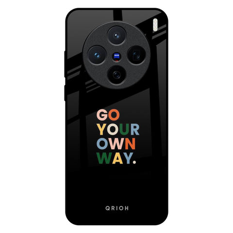 Go Your Own Way Vivo X200 5G Glass Back Cover Online