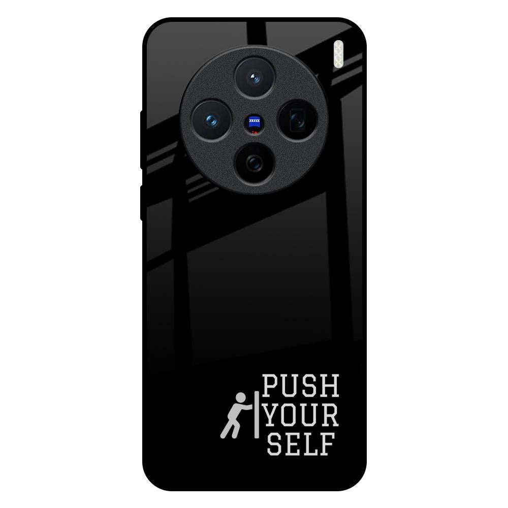 Push Your Self Vivo X200 5G Glass Back Cover Online