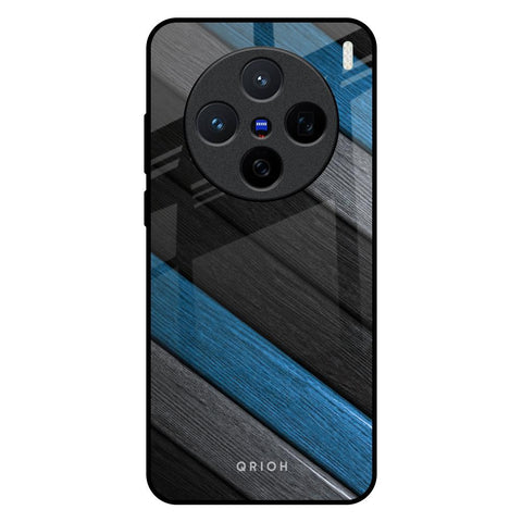 Multicolor Wooden Effect Vivo X200 5G Glass Back Cover Online