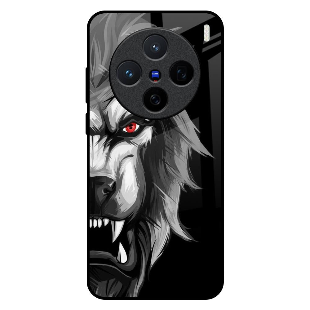 Wild Lion Vivo X200 5G Glass Back Cover Online