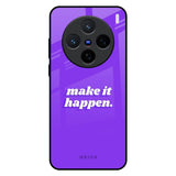 Make it Happen Vivo X200 5G Glass Back Cover Online