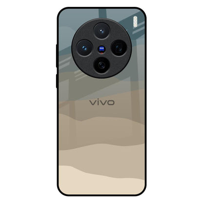 Abstract Mountain Pattern Vivo X200 5G Glass Back Cover Online