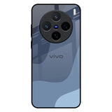 Navy Blue Ombre Vivo X200 5G Glass Back Cover Online
