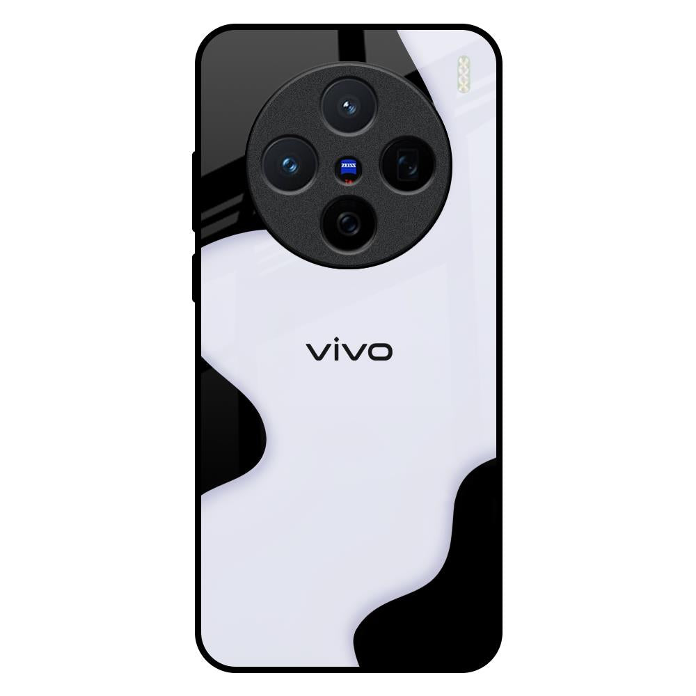 Wheat Cream Wavy Vivo X200 5G Glass Back Cover Online