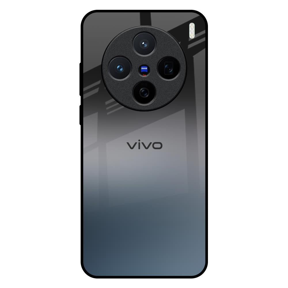 Dramatic Grey Vivo X200 5G Glass Back Cover Online