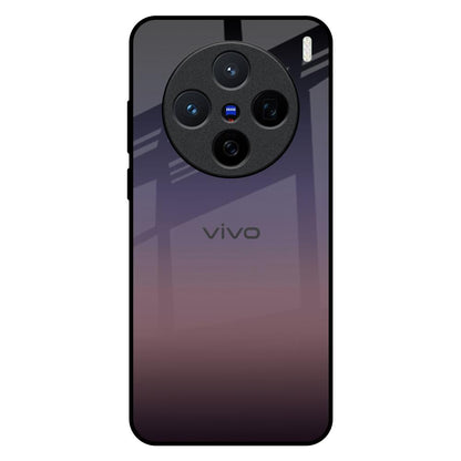 Grey Ombre Vivo X200 5G Glass Back Cover Online