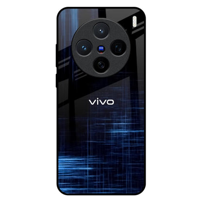 Blue Scratch Vivo X200 5G Glass Back Cover Online