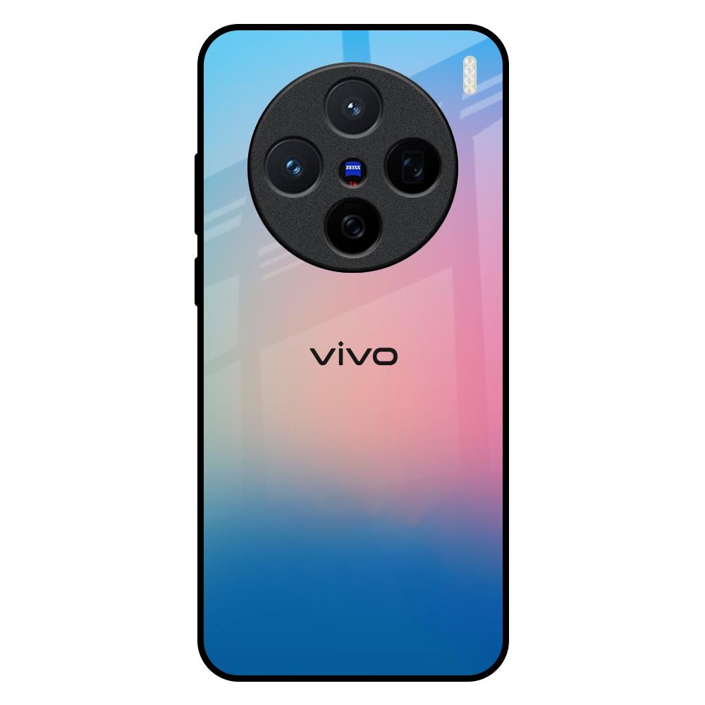 Blue & Pink Ombre Vivo X200 5G Glass Back Cover Online