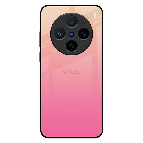Pastel Pink Gradient Vivo X200 5G Glass Back Cover Online