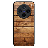 Wooden Planks Vivo X200 5G Glass Back Cover Online