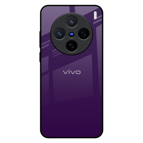 Dark Purple Vivo X200 5G Glass Back Cover Online