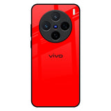 Blood Red Vivo X200 5G Glass Back Cover Online
