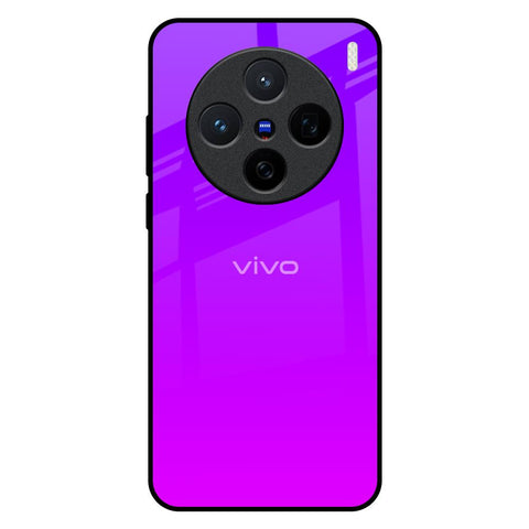 Purple Pink Vivo X200 5G Glass Back Cover Online