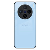 Pastel Sky Blue Vivo X200 5G Glass Back Cover Online